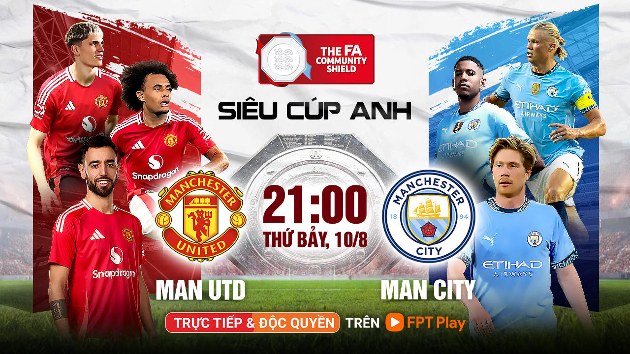 Man City - Man Utd: Phá dớp ở Siêu Cup Anh? - 1